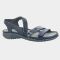 Women's Naot Whetu Polar Sea Leather / Navy Python Leather / Soft Ink Leather