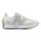 Women's New Balance 327 Angora with White and Silver Moss