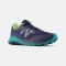 Women's New Balance DynaSoft Nitrel v5 GTX Natural Indigo with Electric Teal and Lime Glo