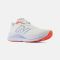 Women's New Balance FuelCell Walker White with Neon Dragonfly and Light Arctic Grey