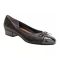 Women's Ros Hommerson Tawnie Black Lizard with Patent