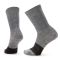 Women's Smartwool Everyday Color Block Cable Zero Cushion Crew Socks Charcoal