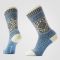 Women's Smartwool Everyday Cozy Popcorn Snowflake Pattern Crew Socks Serene Blue