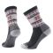 Women's Smartwool Everyday Cozy Snowflake Dream Crew Socks Charcoal
