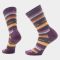 Women's Smartwool Everyday Margarita Zero Cushion Crew Socks Wild Salmon