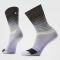 Women's Smartwool Everyday Stitch Stripe Crew Socks Purple - Black