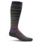 Women's Sockwell Circulator Moderate Graduated Compression Socks Black Stripe