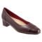 Women's Trotters Daisy Burgandy Snake