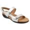 Women's Trotters Romi Metallic Silver