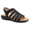 Women's Trotters Tiki Laser Black