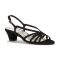 Women's Walking Cradles Leash Black Micro