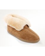 Women's Minnetonka Sheepskin Ankle Boot Tan