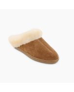 Women's Minnetonka Sheepskin Mule Golden Tan