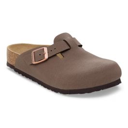 Buy Kids' Birkenstock Boston Mocca Birkibuc® | Michelson's Shoes