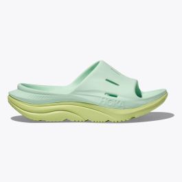Buy Women's HOKA ORA Recovery Slide 3 Aqua Breeze / Celery Juice