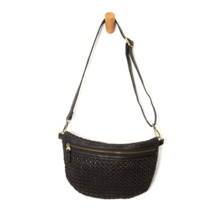 Buy Joy Susan Nova Faux Cane Sling Belt Bag Black Michelson's