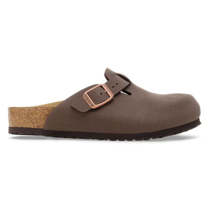 Buy Kids' Birkenstock Boston Mocca Birkibuc® | Michelson's Shoes