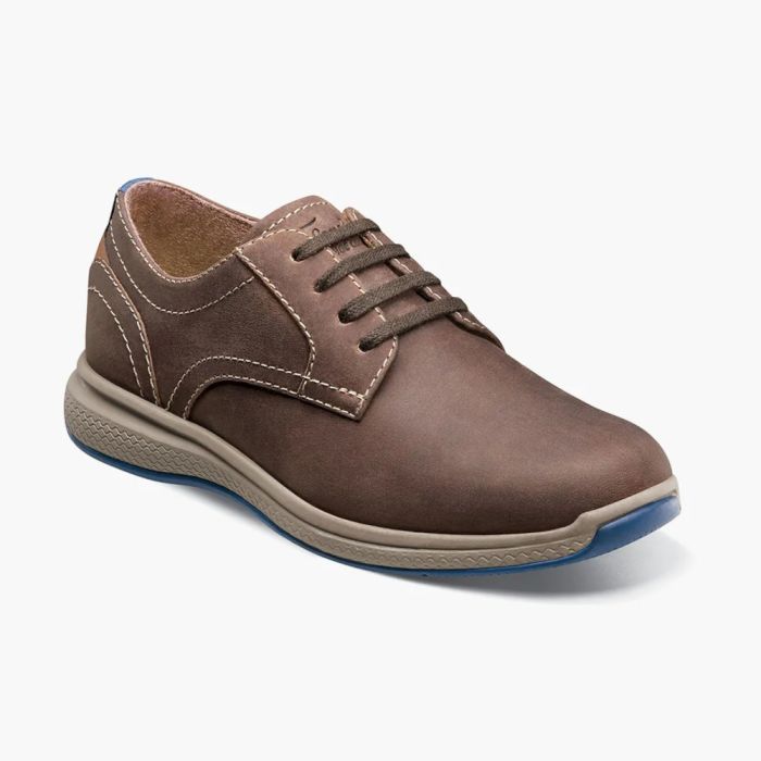 Buy Kids' Florsheim Great Lakes Plain Toe Brown Michelson's