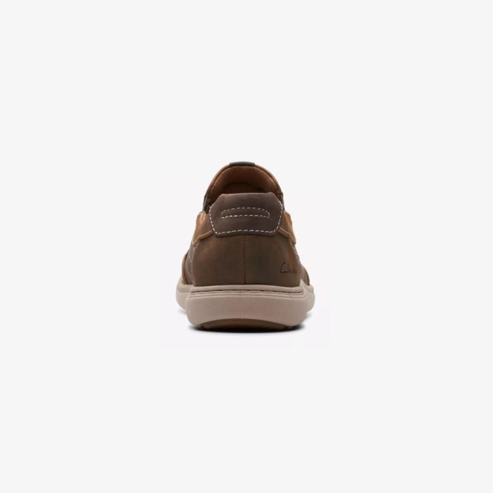 NEW CLARKS men’s mapstone step casual slip-on shoes in brown Amazon.com | Clarks Men main image 4