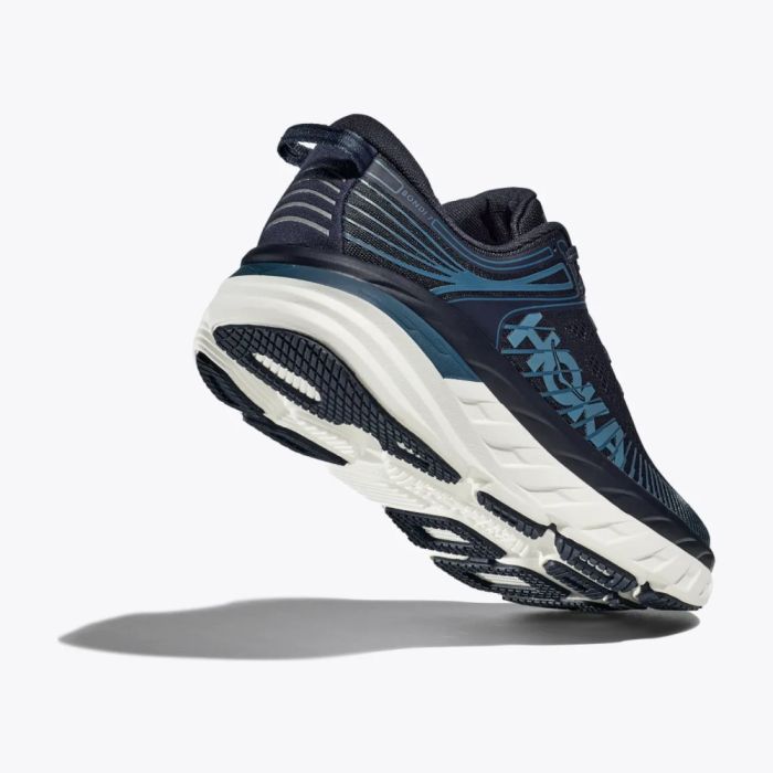 uuu Buy Men's HOKA Bondi 7 Outerspace / White | Michelson's