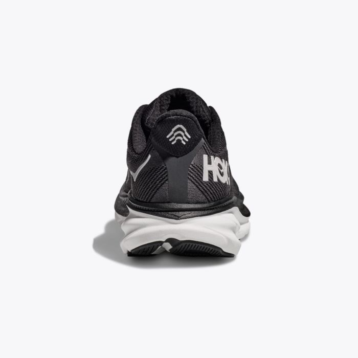 Buy Men's HOKA Clifton 9 Black / White | Michelson's Shoes