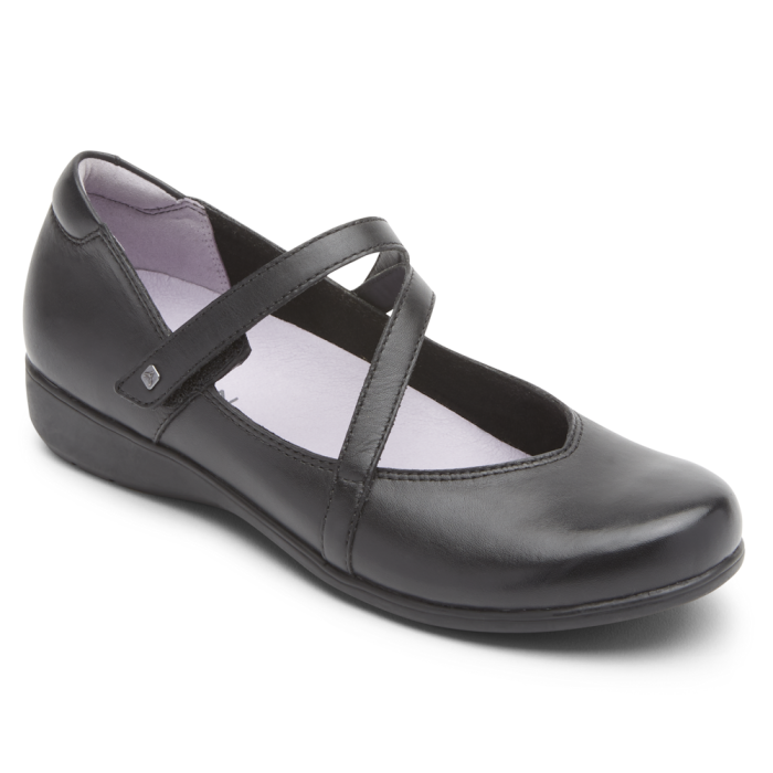 Buy Women's Aravon Abbey Z-Strap Black | Michelson's Shoes
