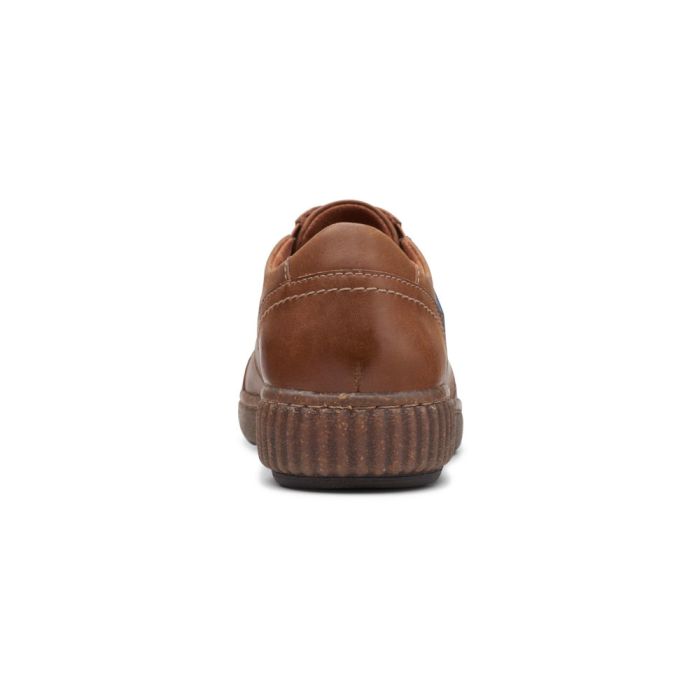 Buy Women's Clarks Magnolia Zip Dark Tan Leather | Michelson's