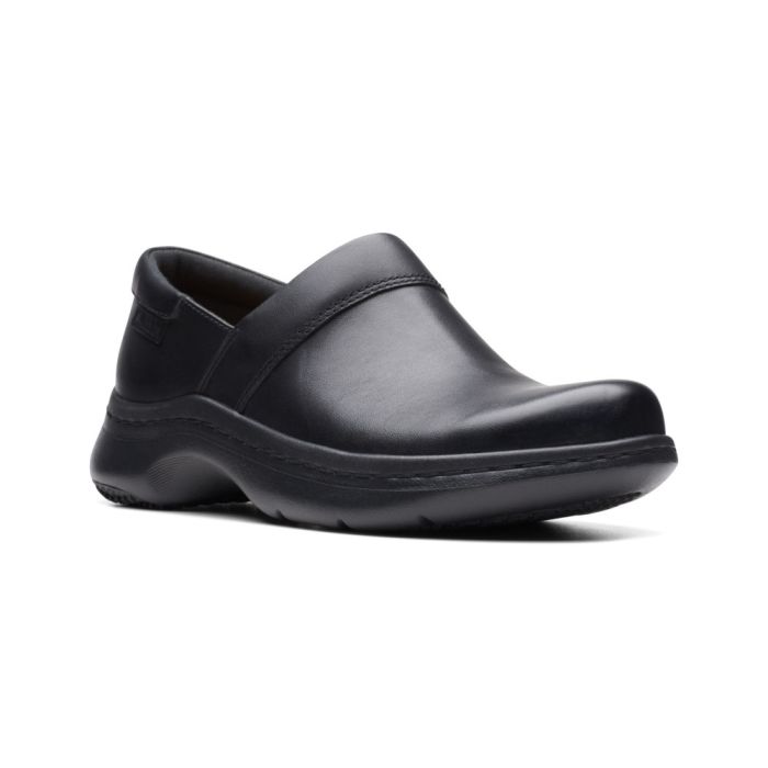 Buy Women's Clarks Pro Gem Black Leather | Michelson's Shoes Buy Women's Clarks Pro Gem Black Leather | Michelson's Shoes