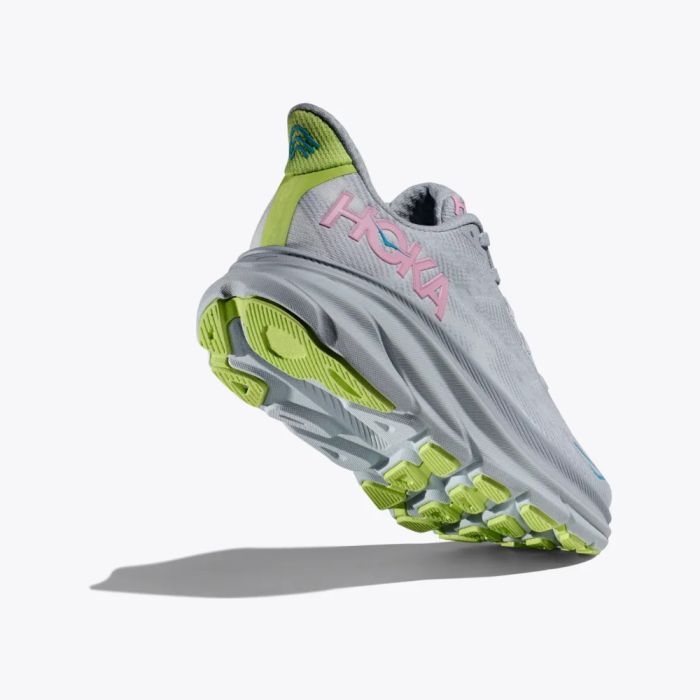 Buy Women's HOKA Clifton 9 Gull / Sea Ice | Michelson's Shoes