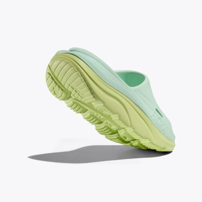 Buy Women's HOKA ORA Recovery Slide 3 Aqua Breeze / Celery Juice