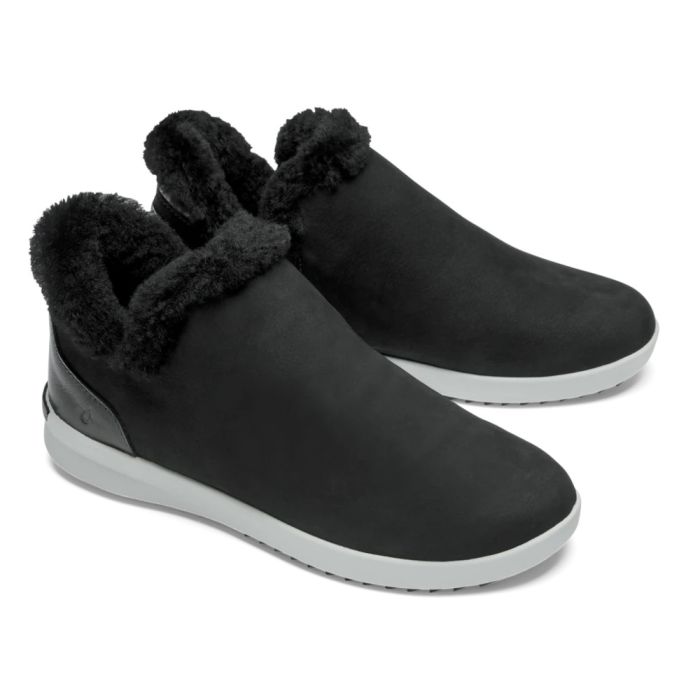 Buy Women's OluKai Malua Hulu Onyx / Mist Grey | Michelson's Shoes