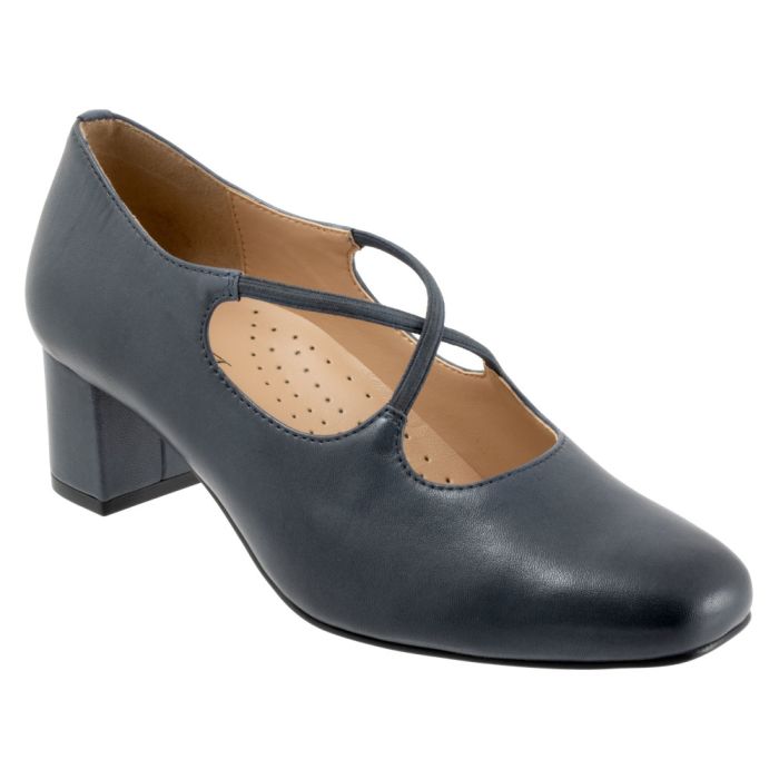 (取寄) トロッターズ レディース デミ Trotters women Demi Navy Buy Women's Trotters Demi Navy | Michelson's Shoes - Lexington