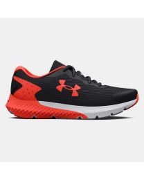 Big Kids' Under Armour Charged Rouge 3 Black / After Burn