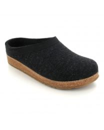 Women's Haflinger Grizzly w/Leather Charcoal