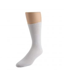 Foundation Diabetic Soft Step Socks White