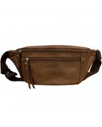 ILI 6237 Waist Pouch Toffee / Distressed Leather
