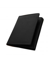 ILI 7232 Trifold Wallet with Back I.D. Black
