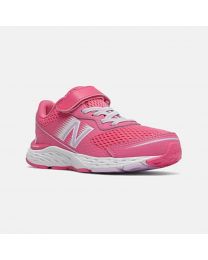 Kids' New Balance 680v6 Sporty Pink with Astral Glow