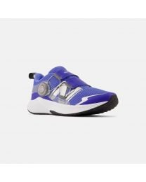 Kids' New Balance DynaSoft Reveal v4 Boa Blue with Bright Lapis and Silver Metallic