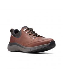 Men's Clarks Wave2.0 Vibe Brown Oily