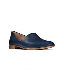 Women's Clarks Pure Tone Navy Leather