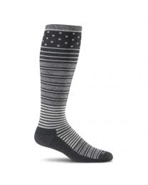 Women's Sockwell Twister Moderate Graduated Compression Socks Black