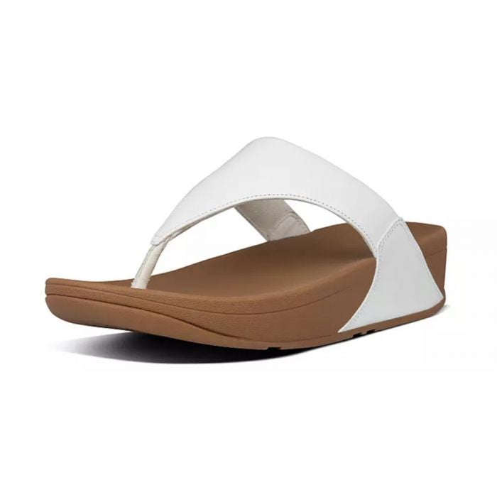 Fitflop lulu retailer leather toe post sandal