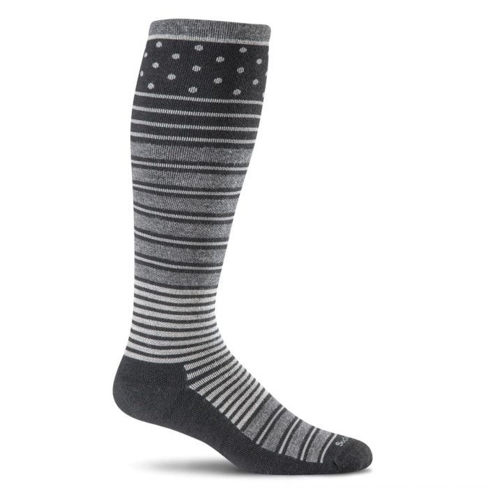 Buy Women's Sockwell Twister Moderate Graduated Compression Socks Black