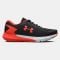 Big Kids' Under Armour Charged Rouge 3 Black / After Burn