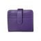ILI 7301 Bi-Fold Credit Card Wallet Purple